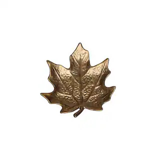 7.5" Gold Maple Leaf Trinket Tray by Ashland® | Michaels | Michaels Stores