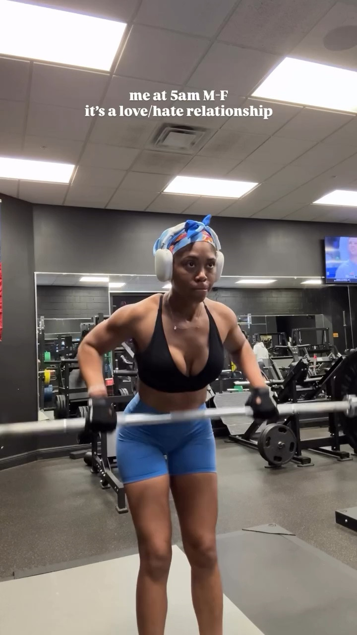 me at 5am M-F
it’s a love/hate relationship
Linked my Amazon workout gear!!

#LTKfitnessgoals #LTKselfcare #LTKmorningroutine