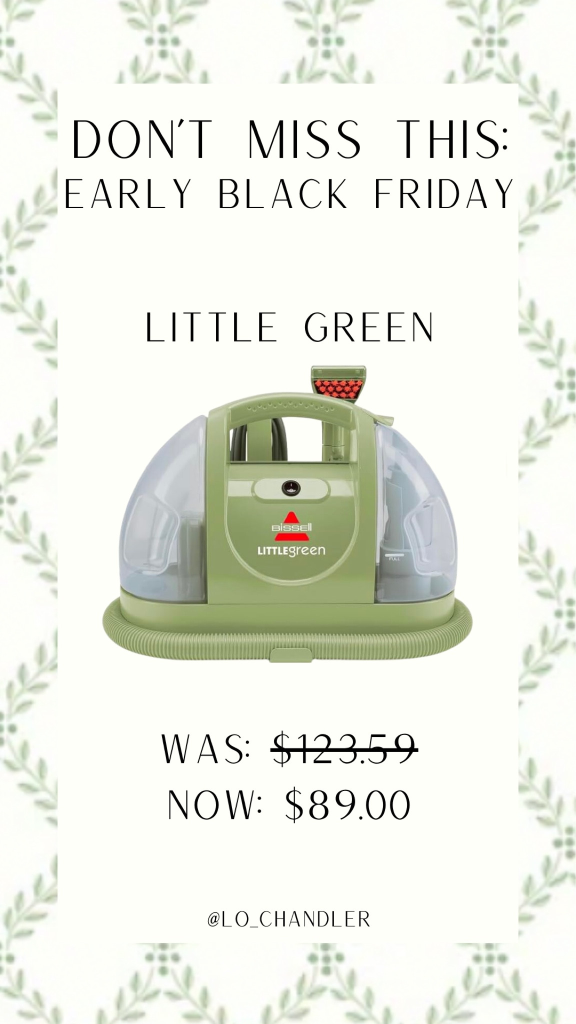 This is an absolute must if you have pets or children! On a major sale right now 



Black Friday deals
Black Friday toy deals
Top deals
Cyber deals
Kitchen deals
Top toys 
Black Friday home deals
Electronic deals


#LTKGiftGuide #LTKsalealert #LTKCyberWeek