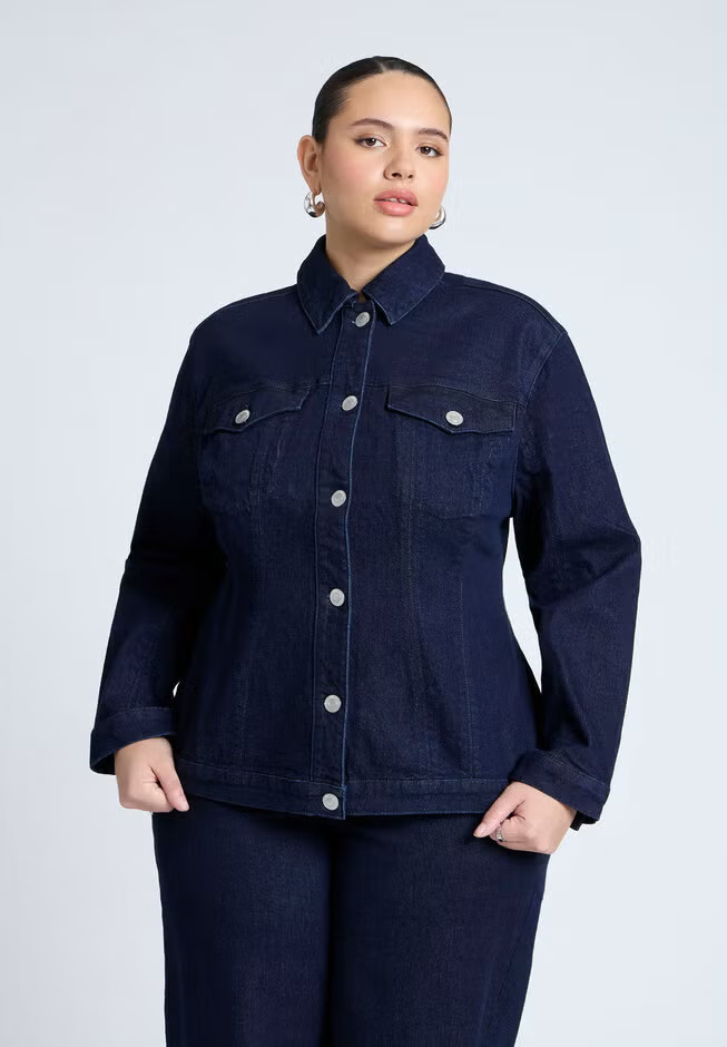 Hourglass Denim Jacket | Eloquii
