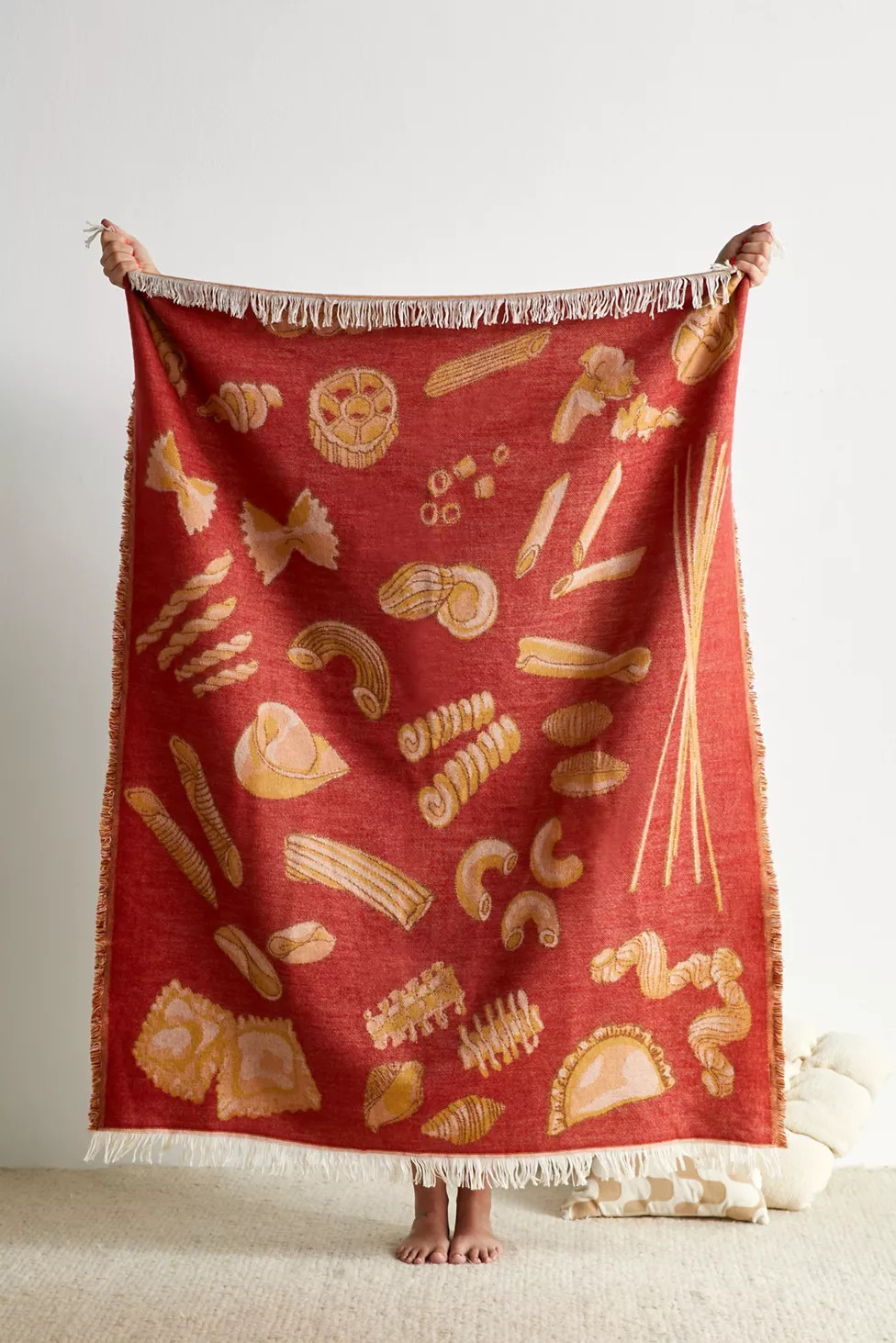 Emile Cozy Art Throw Blanket | Urban Outfitters (US and RoW)