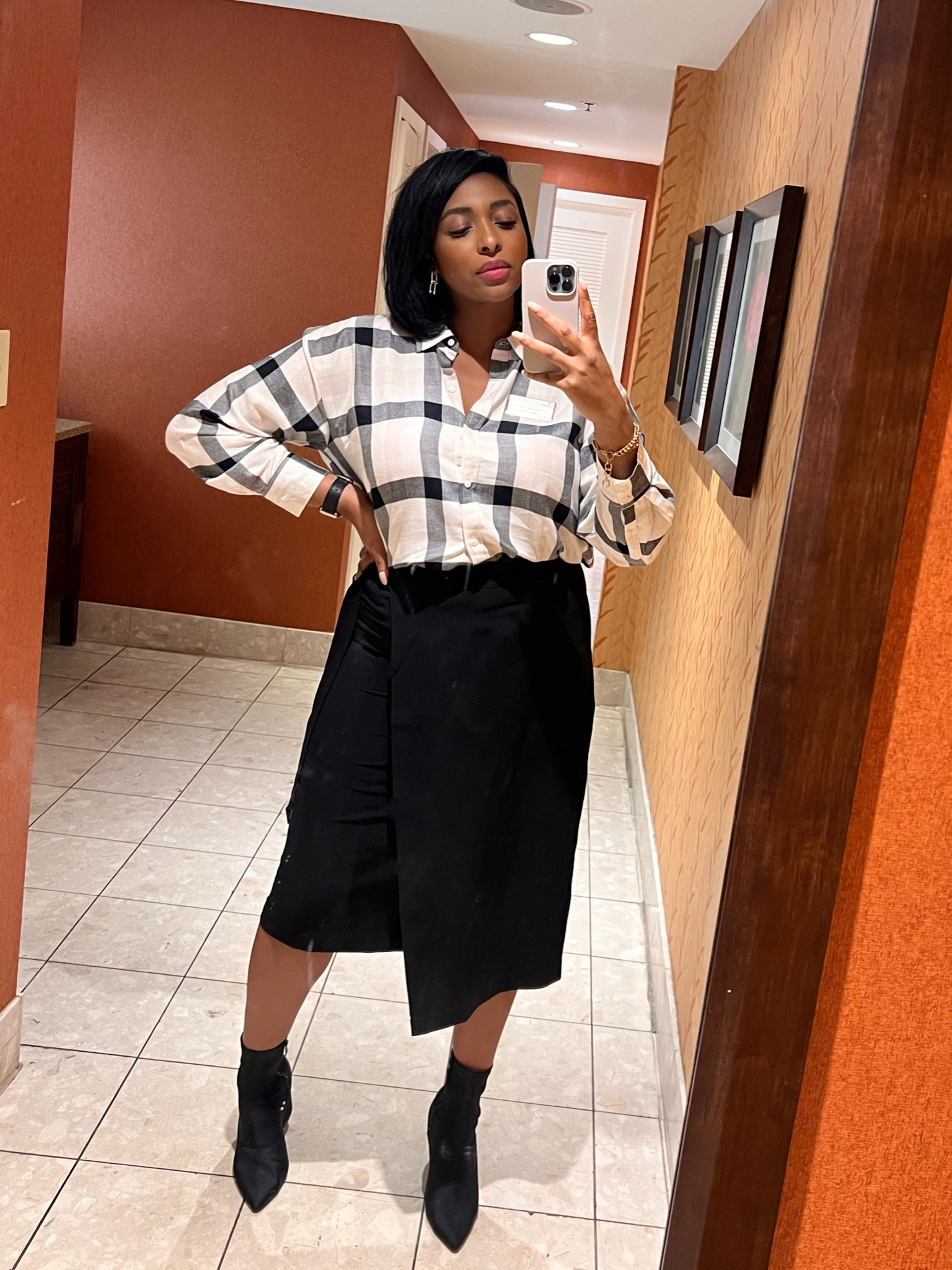 Midi Wrap Skirt
Oversized Button Up
Sock Boots

#LTKsalealert #LTKworkwear #LTKunder100