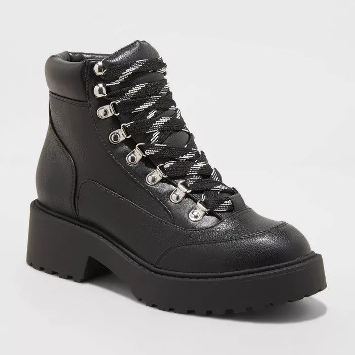 Women's Lizbeth Chunky Combat Hiking Boots - Universal Thread™ | Target