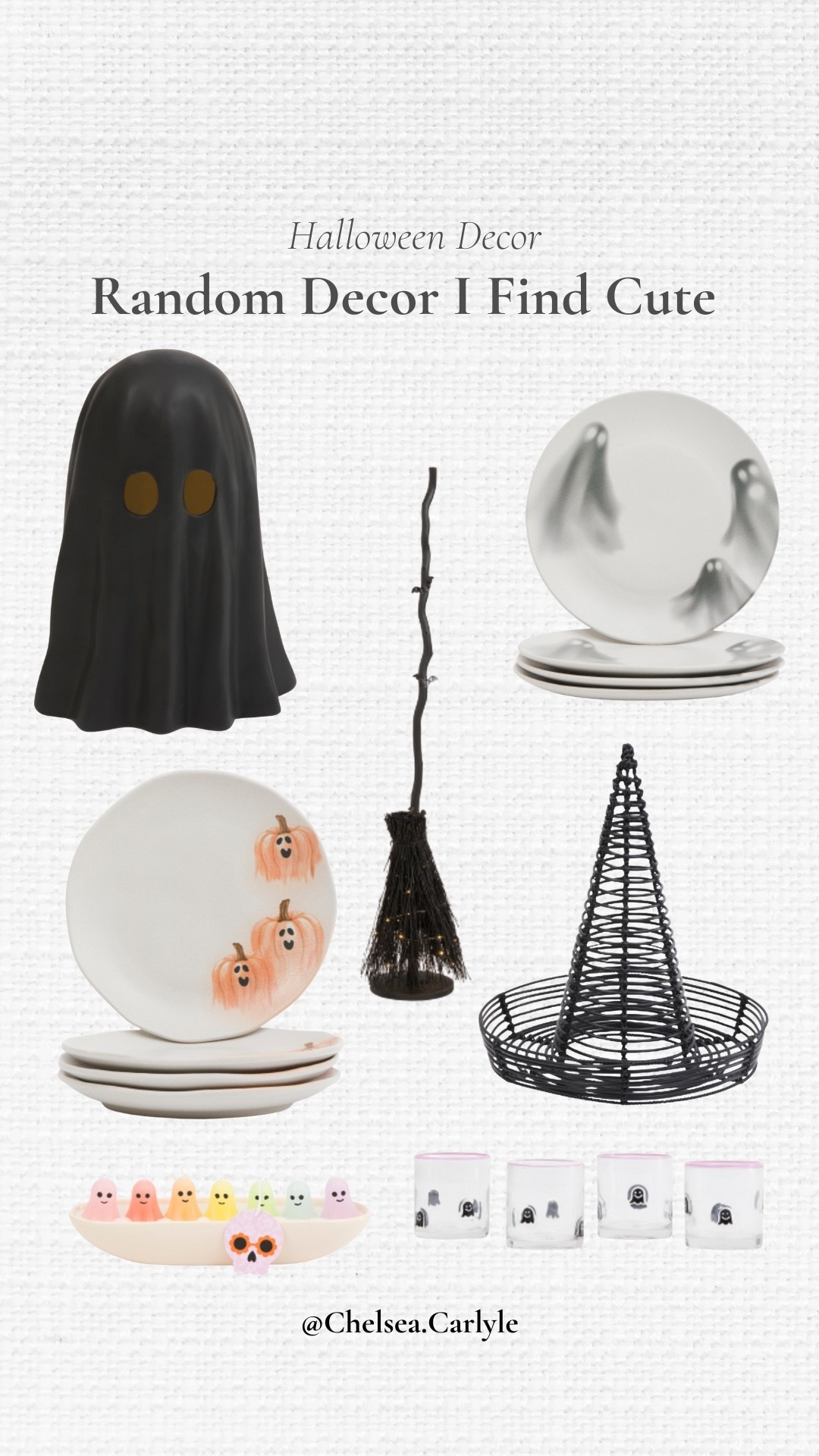 Random Halloween decor finds I find absolutely adorable - if any of this is your vibe, there’s more where that came from!

| Halloween decorations | indoor decorations | Halloween kitchen | witches broom | halloween candle | Halloween dishes | Halloween plates | Halloween tablescape |

#LTKFindsUnder50 #LTKFindsUnder100 #LTKHome