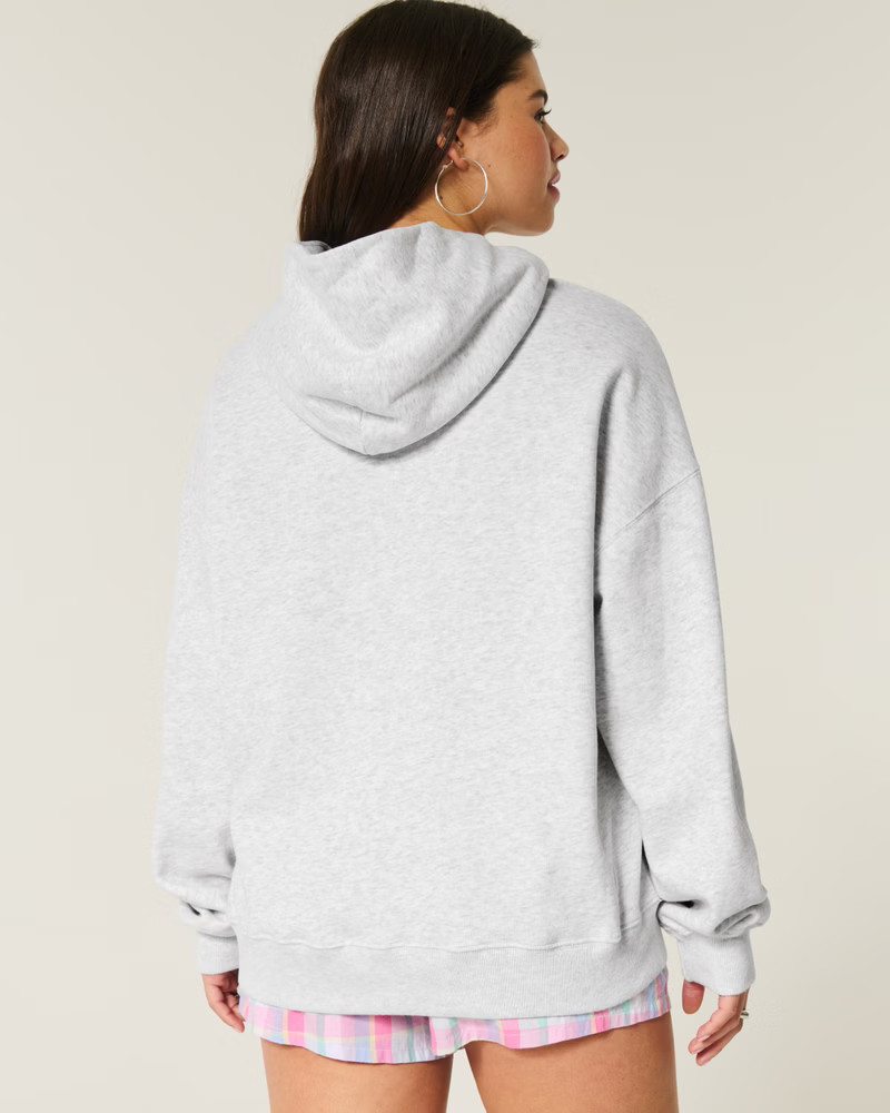 Oversized Surfboard Graphic Hoodie | Hollister (US)