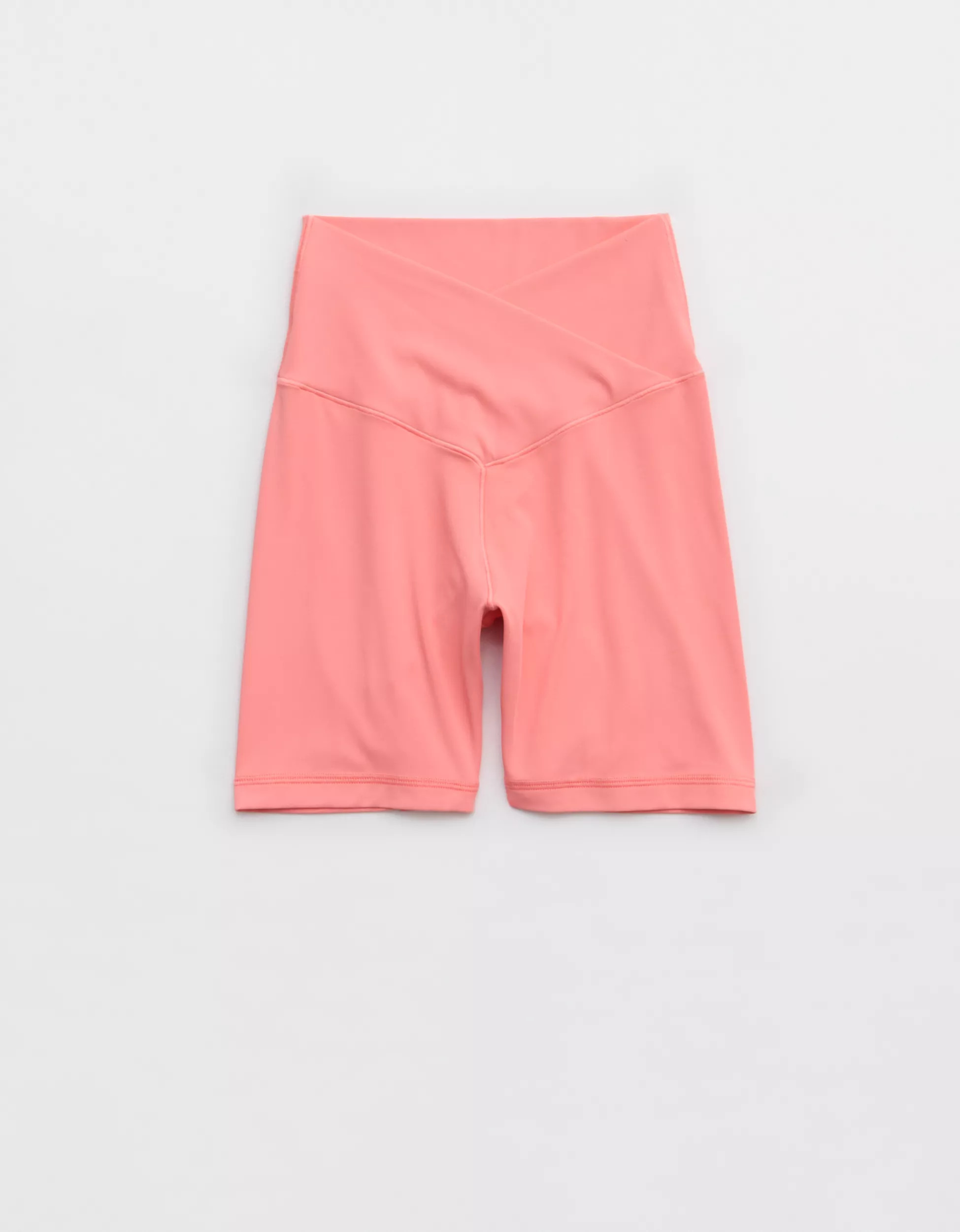 OFFLINE By Aerie Real Me Crossover High Waisted 5" Bike Short | American Eagle Outfitters (US & CA)