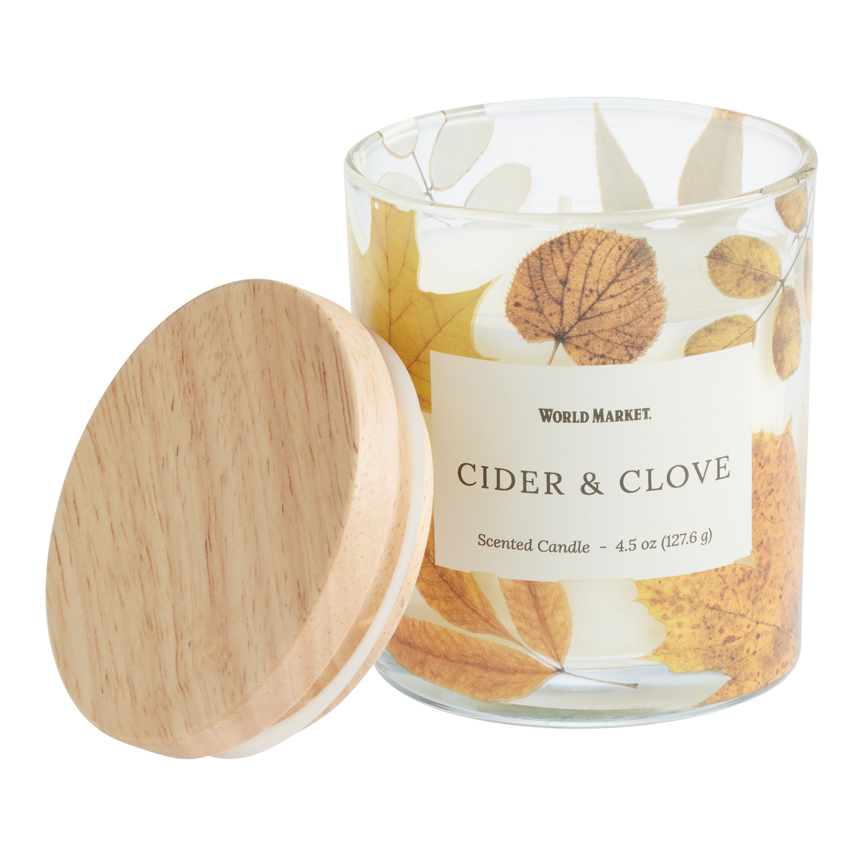 Small Cider & Clove Scented Candle | World Market