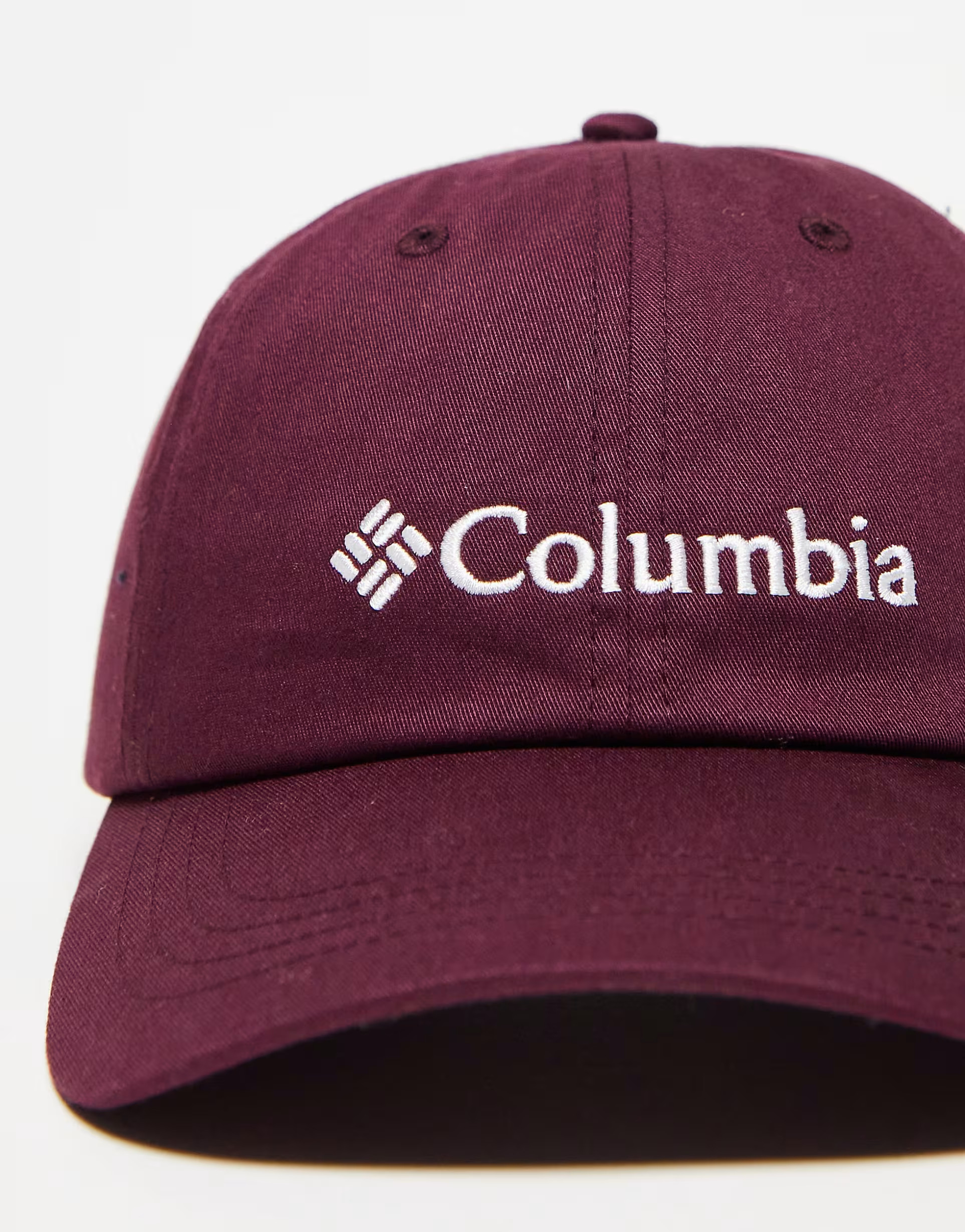 Columbia Unisex ROC II ball cap in burgundy | ASOS (Global)