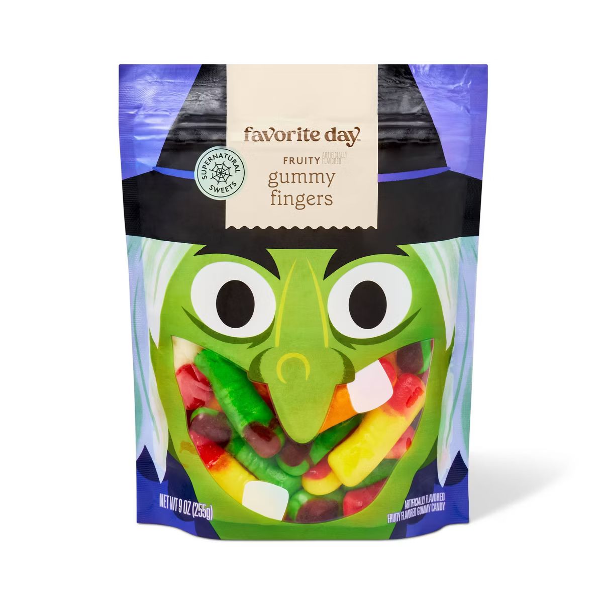 Halloween Fruity Flavored Gummy Fingers - 9oz - Favorite Day™ | Target