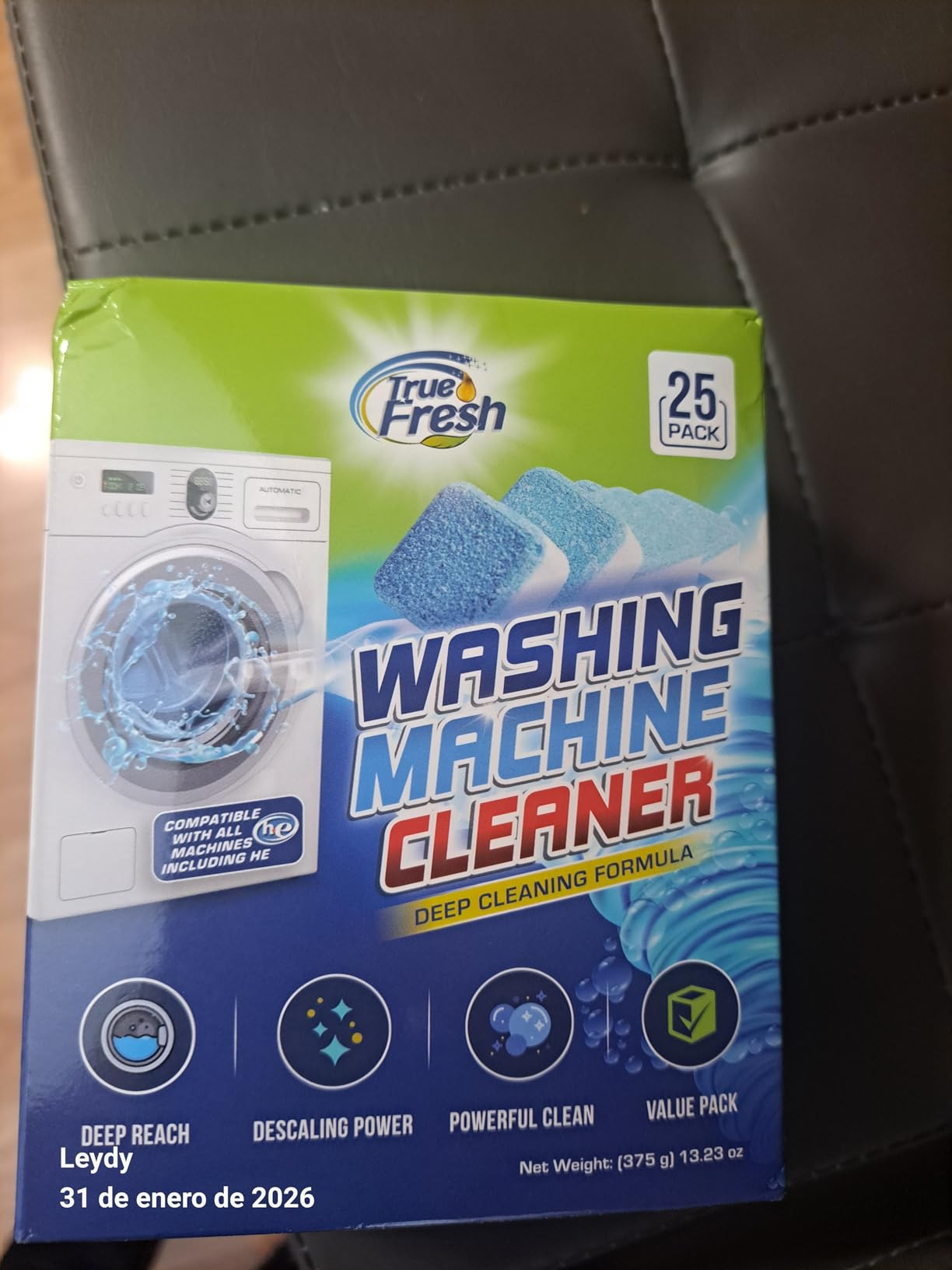 True Fresh Washing Machine Cleaner Descaler 15 Pack Tablets, Deep Cleaning Deodorizer for HE Fron... | Amazon (US)