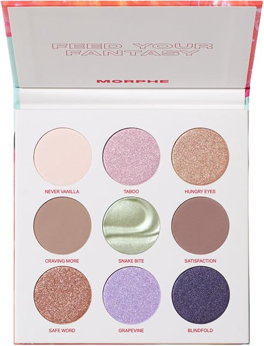 Morphe Pulp Fantasy Artistry Palette - Foil-Effect Eyeshadow Palette with Matte, Shimmer & Foil F... | Amazon (US)