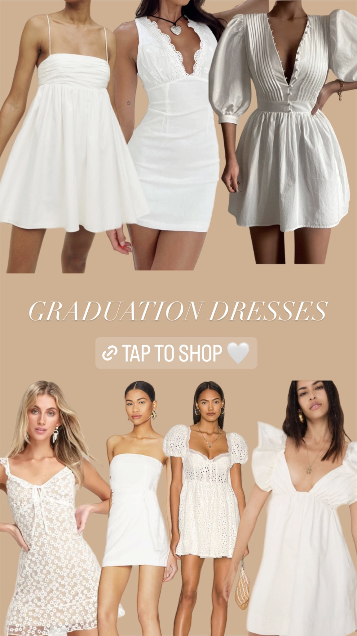 graduation white dresses #graduation #ceremony #whitedresd 

#LTKU #LTKFind #LTKSeasonal