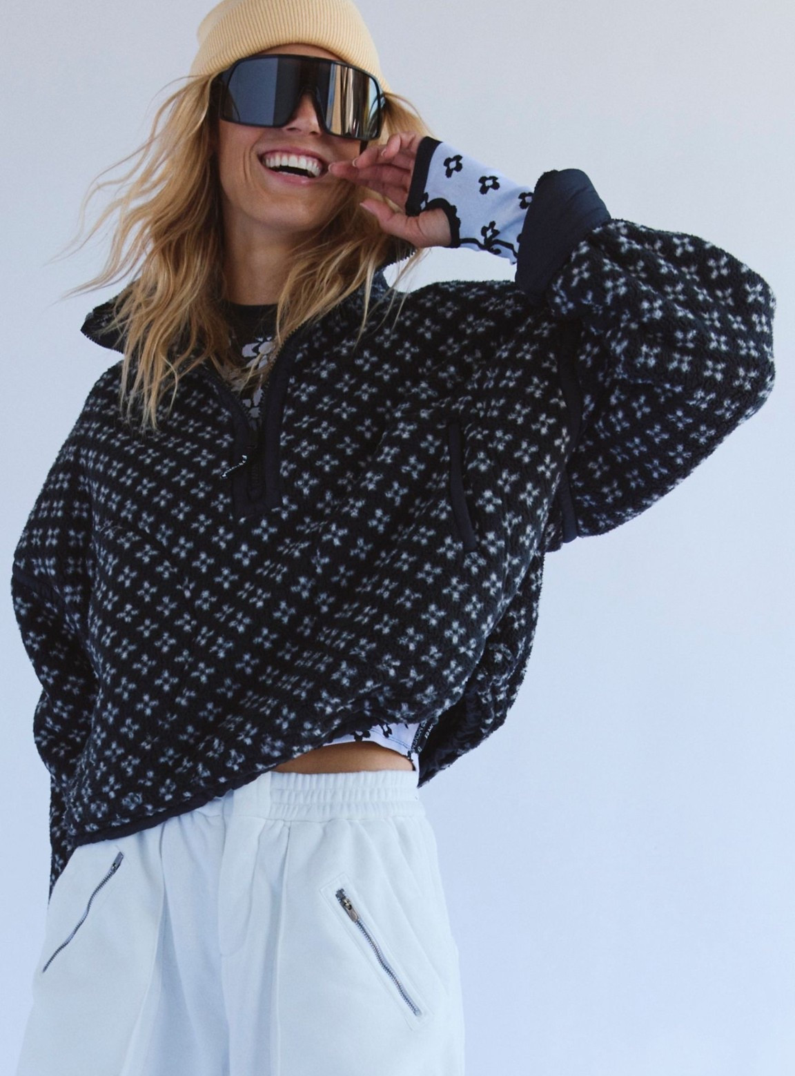 Free people mountain high printed half zip fleece 



#LTKgrwm #LTKootd #LTKSeasonal
