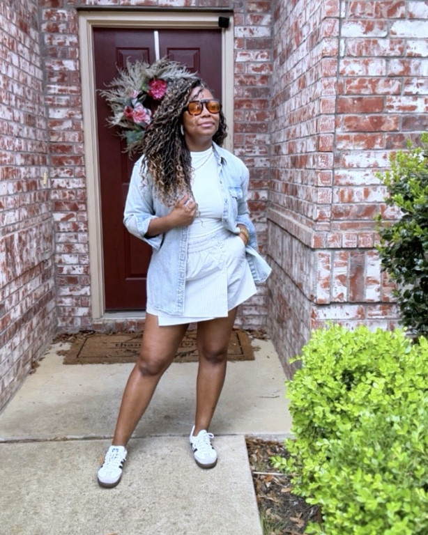 My mom outfit of the day featuring this awesome skirt by KBB @Target 

#LTKmomlife #LTKdayinmylife #LTKootd