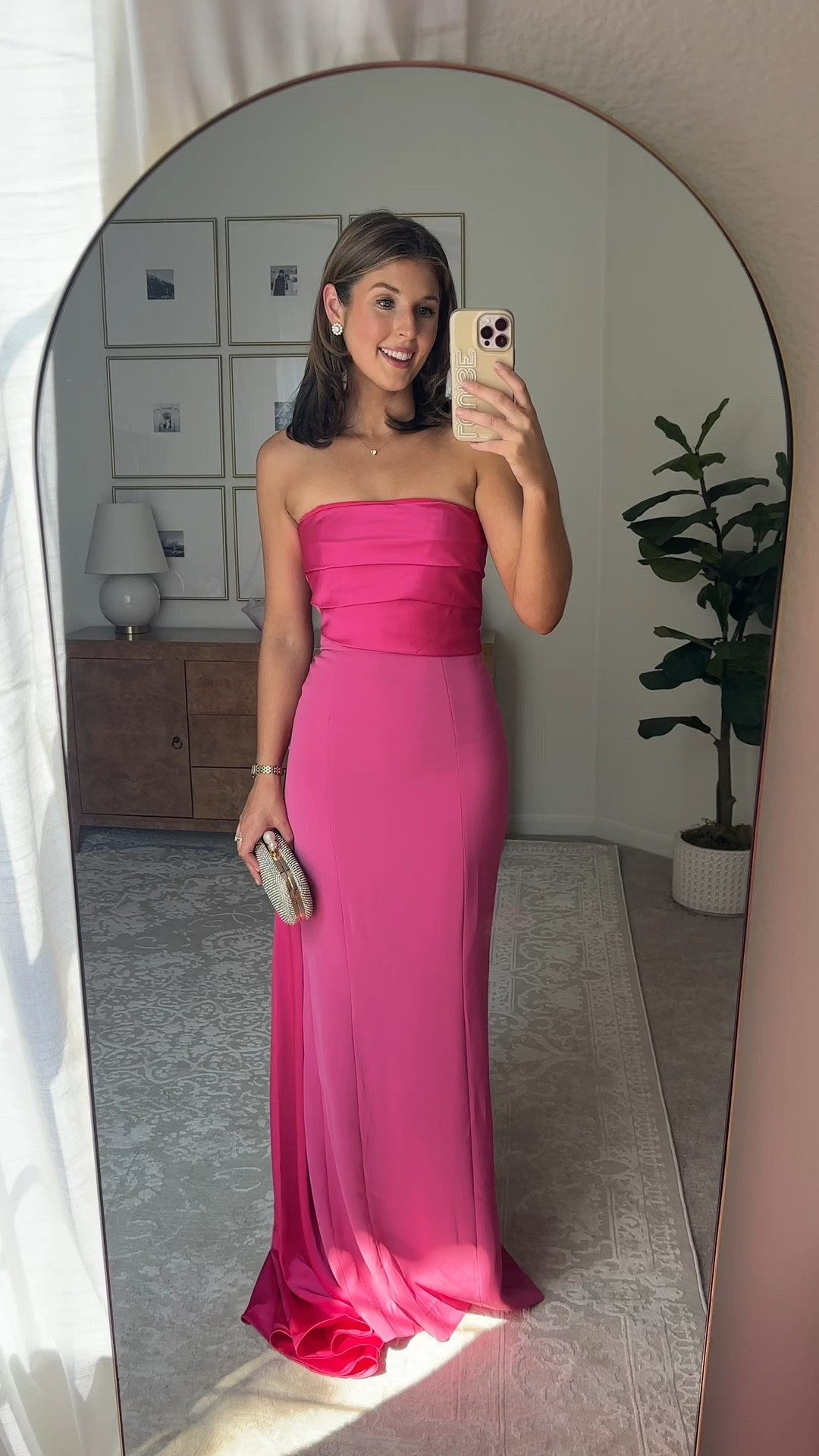 In love with this fabulous black tie option! Wearing an XS, would need to get it hemmed a touch :)

#LTKWedding #LTKStyleTip