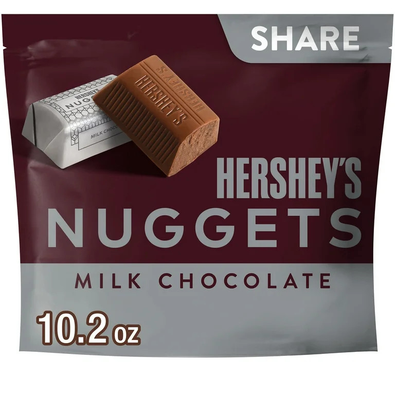 Hershey's Nuggets Milk Chocolate Candy, Share Pack 10.2 oz | Walmart (US)