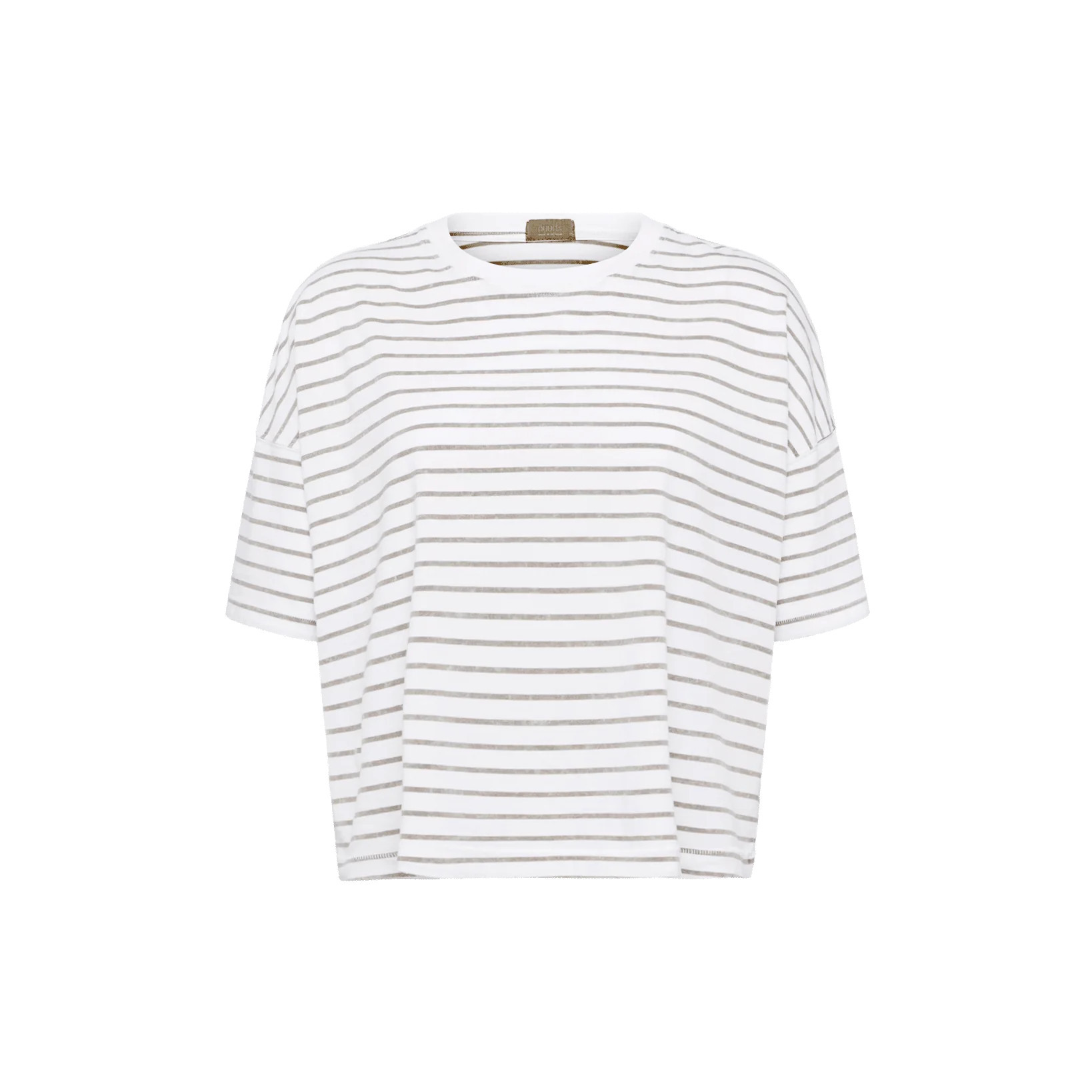 Striped Boxy Tee | Nuuds US