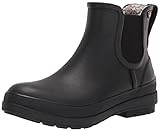 Bogs Women's Amanda II Chelsea Snow Boot, Black, 8 | Amazon (US)