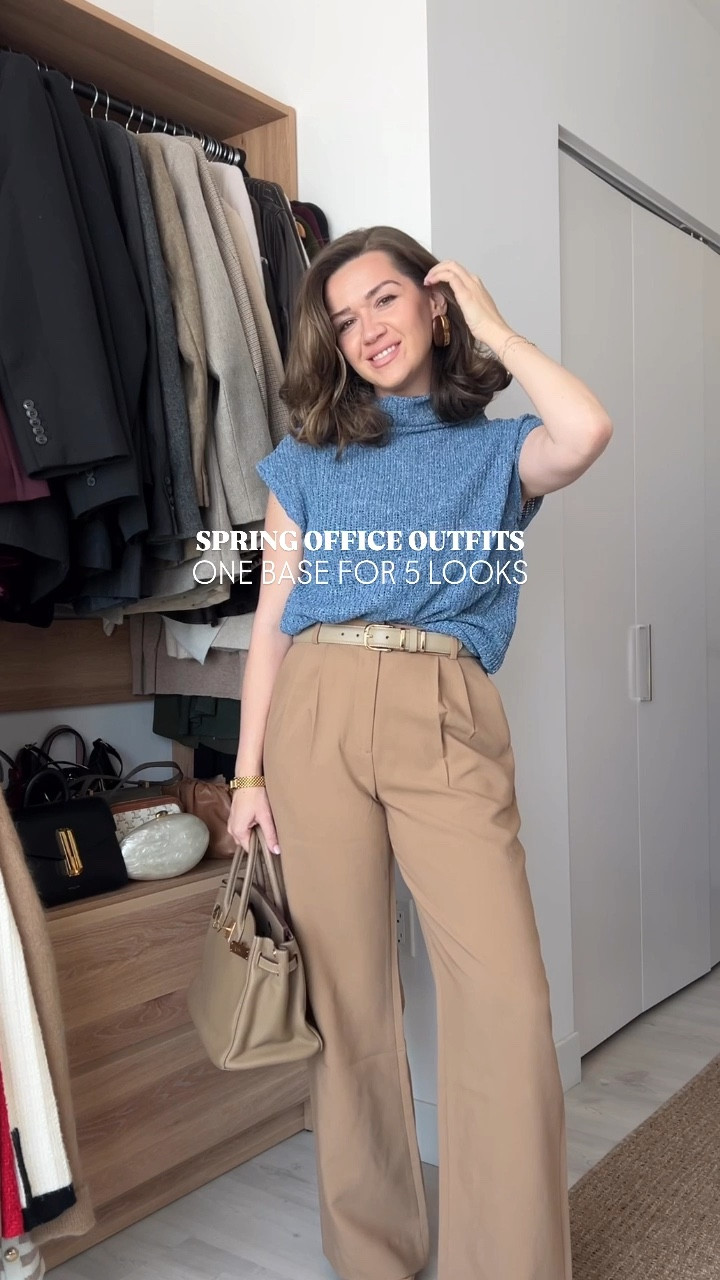 Affordable office wear for Spring 🌸

Pants are size 28 and true to size. They’re still 25% off + an additional 15% off with code AFSPRING 😌

All tops are size M and true to size except for the blue which runs a bit oversized. 

#LTKWorkwear #LTKSaleAlert #LTKWatchNow