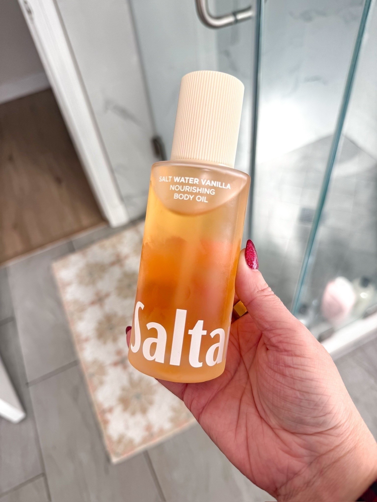 My favorite body oil from Saltair!

Smells so good




Beauty, self care, soft, hydrating, moisturizing, silky, shower, Shelli enright, stylenright

#LTKBeauty #LTKSeasonal #LTKselfcare