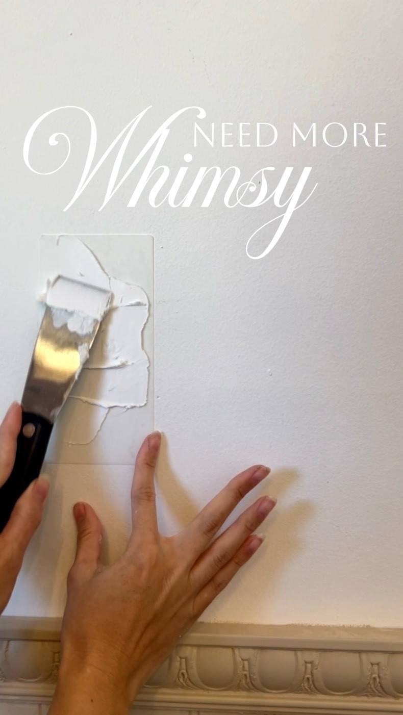 Whimsy kitchen details! Some more beautiful stencils 🤍. 

#LTKHome