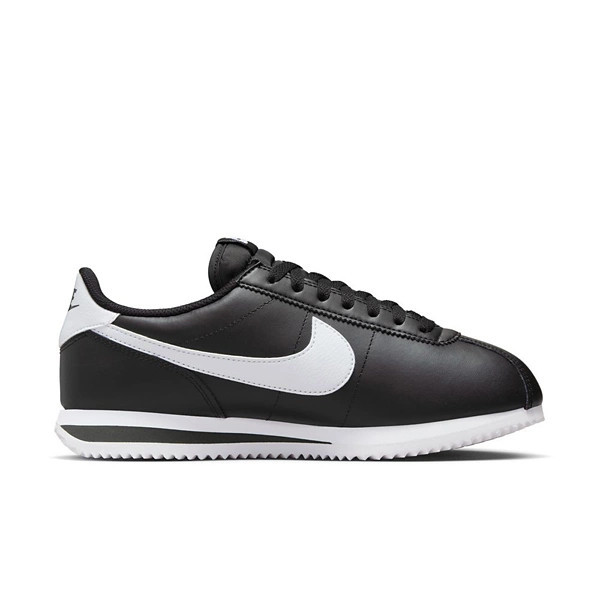Women's Nike Cortez Leather Sneakers 9.5 Regular Black/White | Scheels