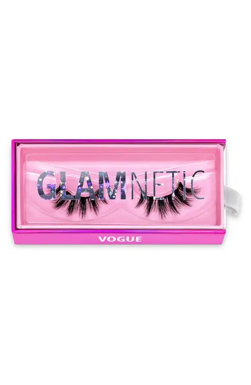 GLAMNETIC Vogue Magnetic False Eyelashes in Black at Nordstrom | Nordstrom
