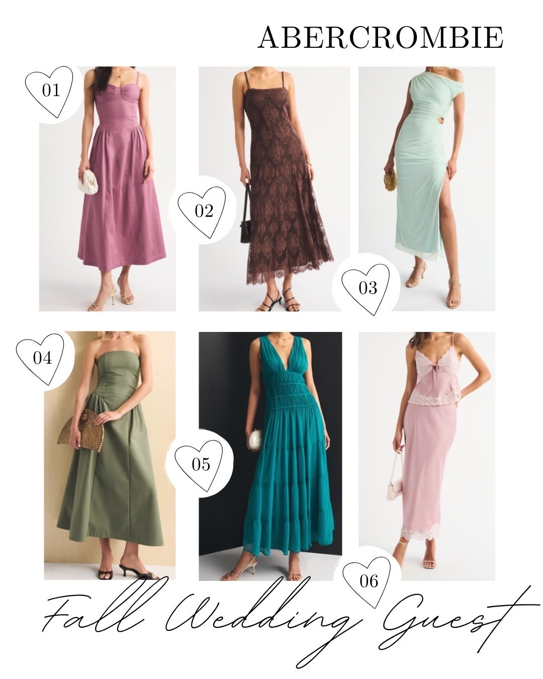 You can always count on Abercrombie for the best wedding guest dresses!! 👗💕and they did not disappoint this fall. ￼🍂🍁

#LTKSeasonal #LTKMidsize #LTKWedding