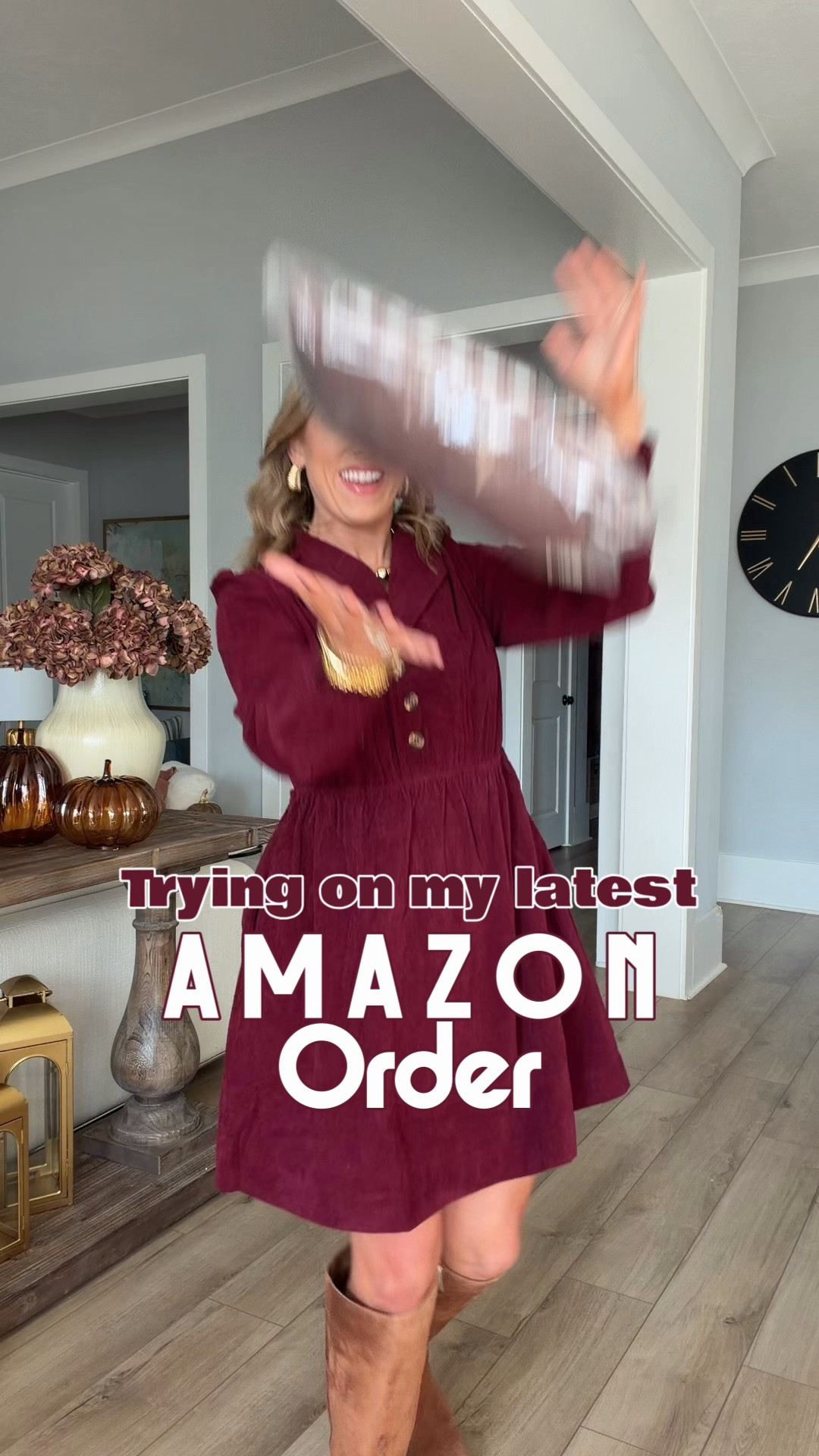 This Amazon fall fashion haul is SO good! 🍂🤎 I found so many cute new pieces that make putting together fall outfits easy—from scallop hem jeans and cozy sweaters to corduroy dresses, polka dots, matching sets, embroidered details and the prettiest warm fall colors. 😍

I love the mix of casual everyday pieces and dressier fall looks in this haul! There are outfits for everything from errands and school drop-off to dinner, date night, fall events and weekend plans. And can we talk about all the little details?! The scalloped hems, ruffles, embroidery, textures and prints make these Amazon fashion finds feel so much more elevated. 🤎

So many of these pieces are perfect for wearing now and layering as the temperatures cool down. Amazon has been bringing out some seriously cute fall fashion lately, and this haul has some of my favorite finds yet! 🍁✨

#amazonfashion #amazonfinds #amazonfallfashion #amazonfashionfinds #fallfashion #falloutfits #fallstyle #amazonoutfits #fallfashionfinds #affordablefashion #affordablefallfashion #womensfashion #womensfallfashion #sweaterweather #corduroydress #falloutfitideas #casualfalloutfits #amazonhaul #tryonhaul #falltryonhaul

#LTKootd #LTKPetite