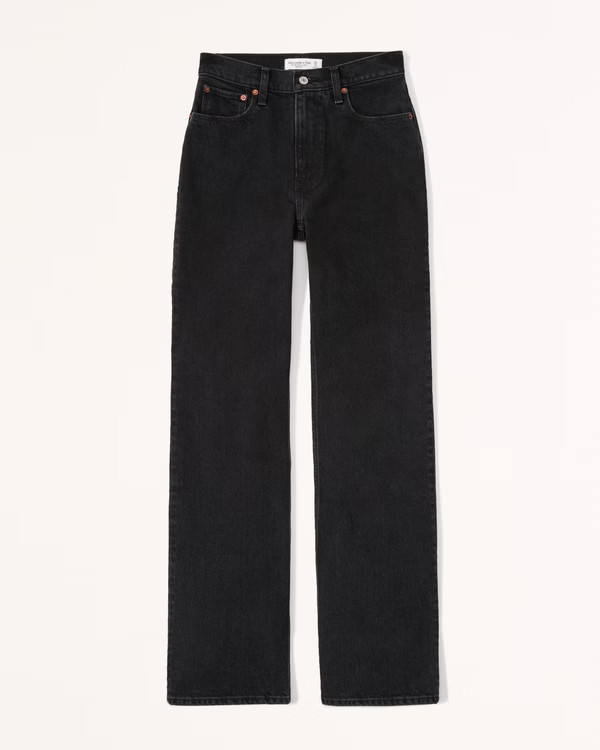Women's High Rise 90s Relaxed Jean | Women's Bottoms | Abercrombie.com | Abercrombie & Fitch (US)