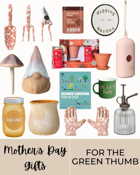 Mother’s Day gift guide, gifts for the green thumb, garden gifts, bird feeder, coffee mug, garden tools, garden kit, outdoor lover, flower, affordable gifts 

#LTKfamily #LTKfindsunder100 #LTKGiftGuide
