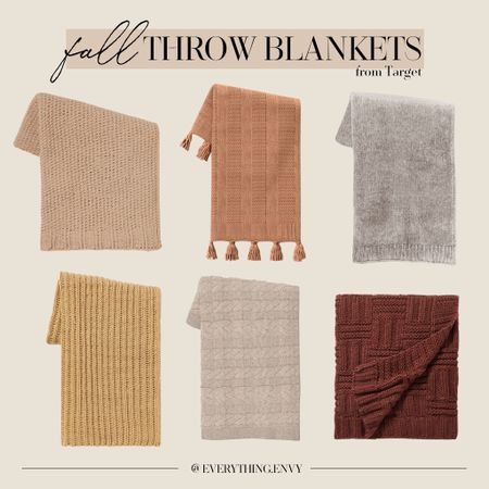 Fall Throw Blankets from Target 🍂

#LTKHoliday #LTKSeasonal