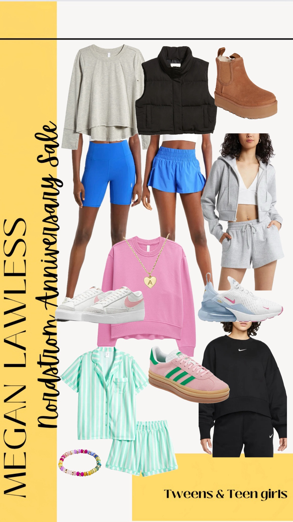 Tween and teen girls Nordstrom anniversary sale finds. All hand picked by Olivia (13) and Ava (10). 

Zella girls, free people, Nike, adidas, Nordstrom, bauble bar, Ugg, BP

#LTKxNSale #LTKSummerSales #LTKKids
