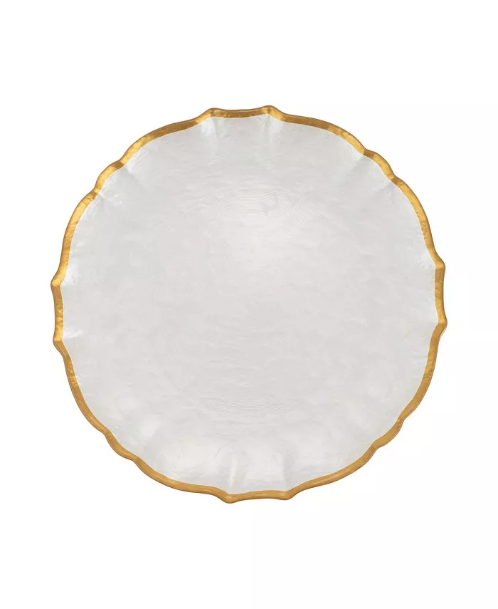 VIETRI Baroque Glass Dinner Plate 10.5 | Macys (US)