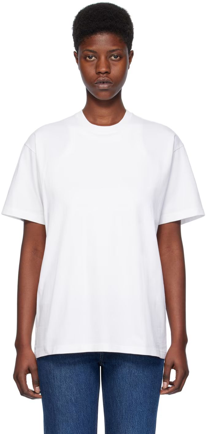 Off-White Straight T-Shirt | SSENSE