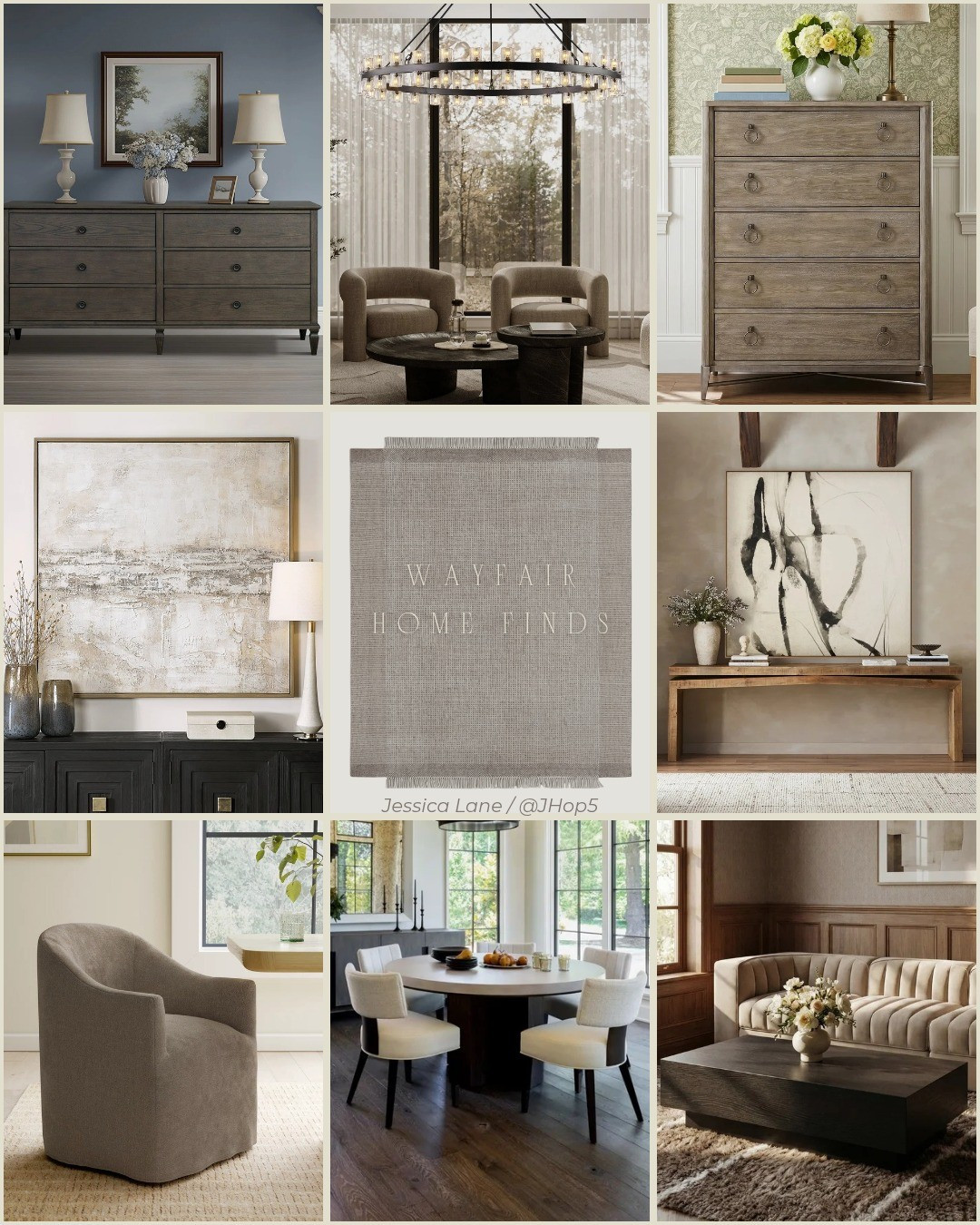 Wayfair Restoration Hardware lookalikes to get the high-end look for less. Classic neutral furniture and decor finds. #RestorationHardwareDupe #WayfairFinds #HomeInspo

#LTKHome