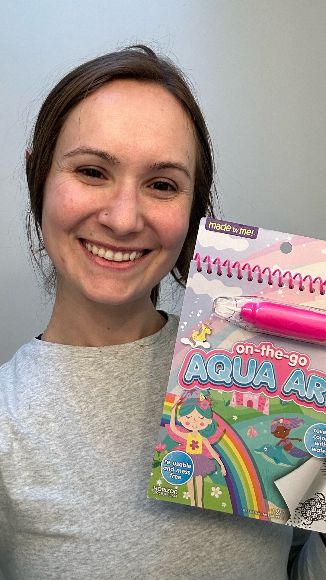 I got my daughter this mess free coloring book! It comes with the a marker that you just have to add water and it only works on the paper in the notebook. This is a great stocking stuffer and this will come in handy on an airplane 

#LTKTravel #LTKGiftGuide #LTKKids