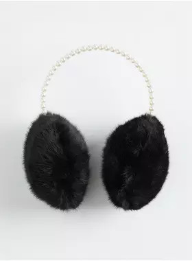 Pearl Faux Fur Earmuffs | Torrid (US & Canada)