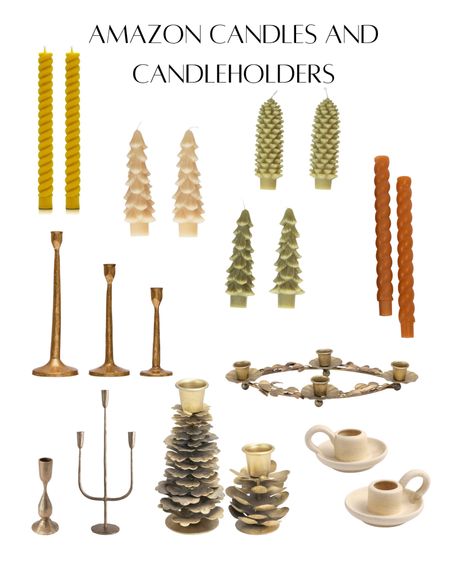 Christmas candle and candle holders, cast iron taper, beeswax taper, acorn taper holder, ceramic candle holder, advent taper holder

#LTKhome #LTKHoliday #LTKsalealert