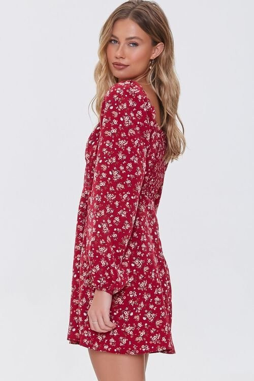 Floral Print Mini Dress | Forever 21 (US)