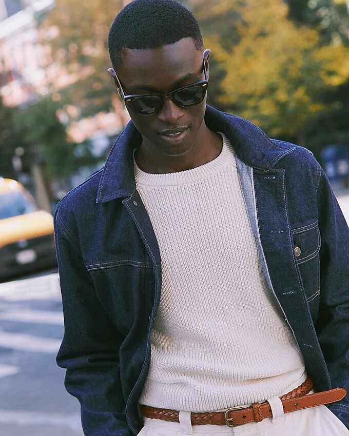 Heritage cotton ribbed sweater | J. Crew US