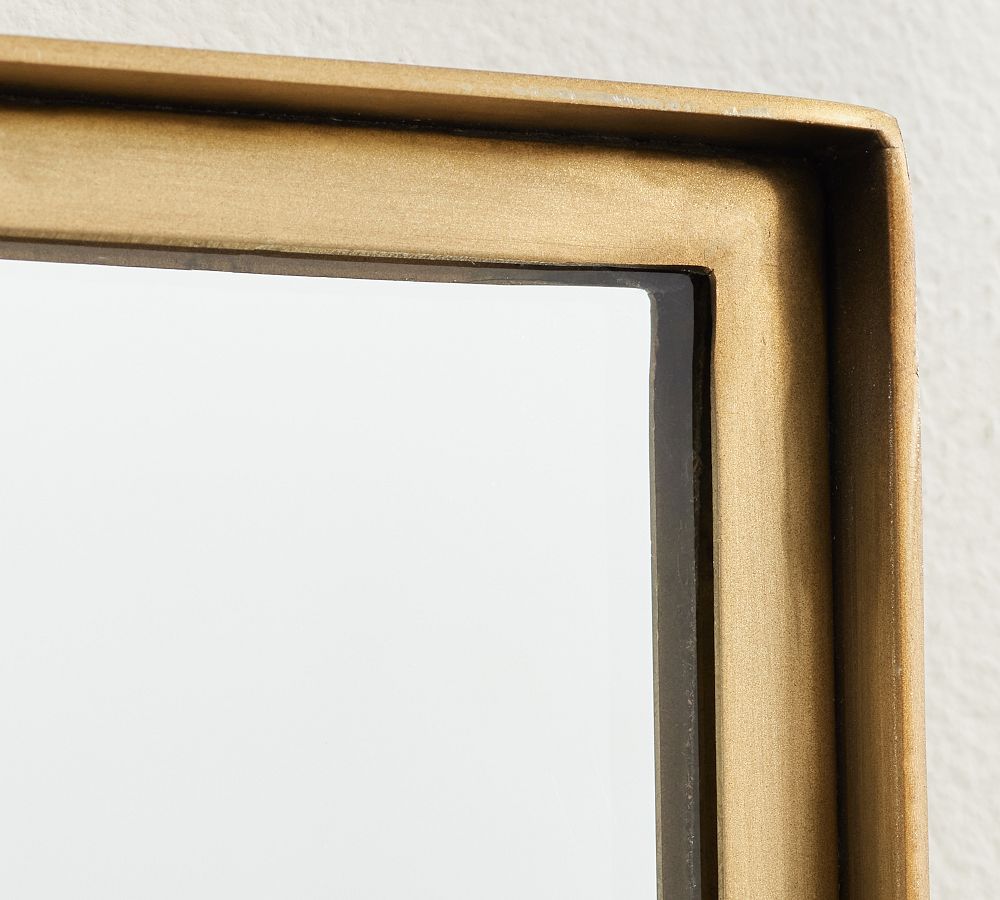 Stowe 42" Square Wall Mirror | Pottery Barn (US)