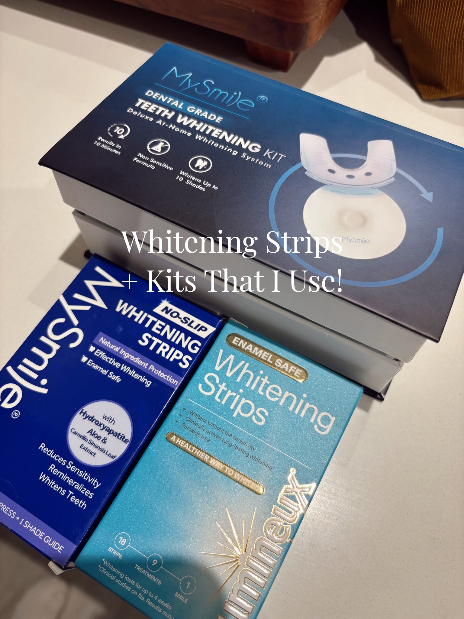 The whitening strips and kit I use! All of them are super affordable!

#LTKBeauty #LTKgrwm #LTKdayinmylife