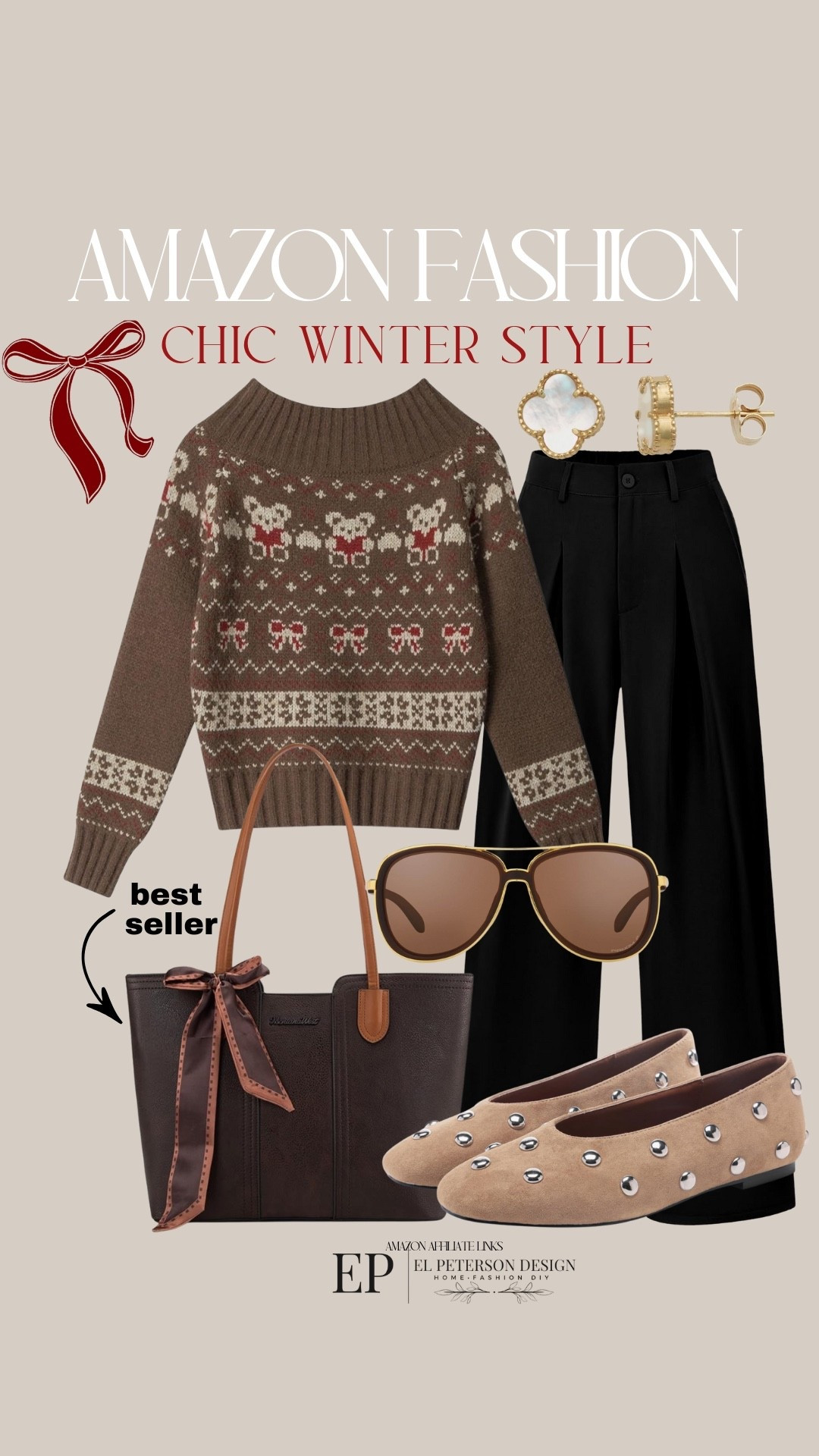 Amazon Fashion
Sweater
Pants
Earrings
Maryjane flats
Purse
Sunglasses 

#LTKFindsUnder50 #LTKFindsUnder100