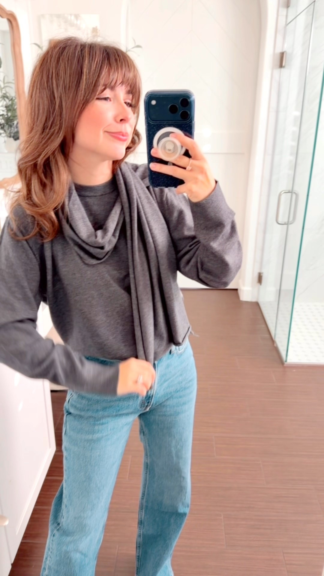 The attached-scarf sweater trend? I get it now.
It makes your whole outfit look styled without extra effort — my kind of energy.
Perfect with minis, jeans, or leggings if you’re 5’2 like me.

Sweater small
Jeans 25 short
Waterproof boot


Comment SHOP below to receive a DM with the link to this post on my LTK ⬇ https://liketk.it/5AbYH #ltkpetite #ltkholiday

Comment SHOP below to receive a DM with the link to this post on my LTK ⬇ https://liketk.it/5Ar0g #ltkootd #ltkpetite

#LTKHoliday #LTKSeasonal