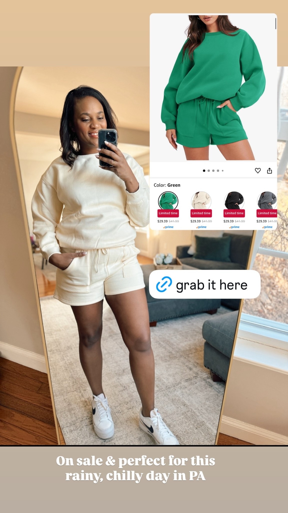 On sale & perfect for this rainy, chilly day in PA

The only matching sweatshirt set you need this fall! Perfect for this weather!



Over 40 fashion, Amazon sets, fall style, fall fashion, sales, over 40 style 

#LTKSeasonal #LTKOver40 #LTKSaleAlert