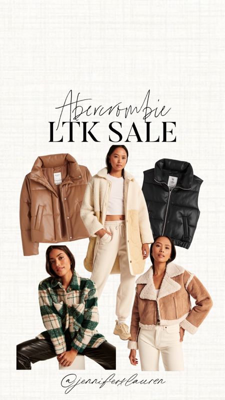 Fall jackets / LTK sale

Abercrombie sale. LTK sale. Leather jacket. Winter jackets. Shacket. Oversized jacket  

#LTKsalealert #LTKSeasonal #LTKSale
