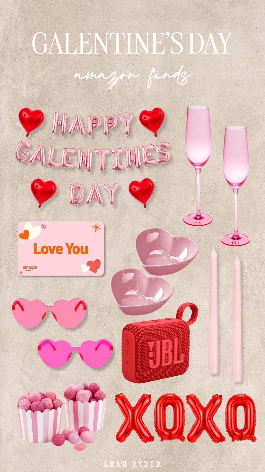 Galentine’s Day Amazon Finds
Galentine’s Day Amazon finds perfect for hosting, gifting, and celebrating with friends. This collection includes pink decor, party supplies, drinkware, fun accessories, and festive Valentine’s Day details. Ideal for Galentine’s parties, girls’ nights, and Valentine’s Day celebrations at home. Affordable Amazon Galentine’s Day decor and party finds that ship fast.

#LTKValentine