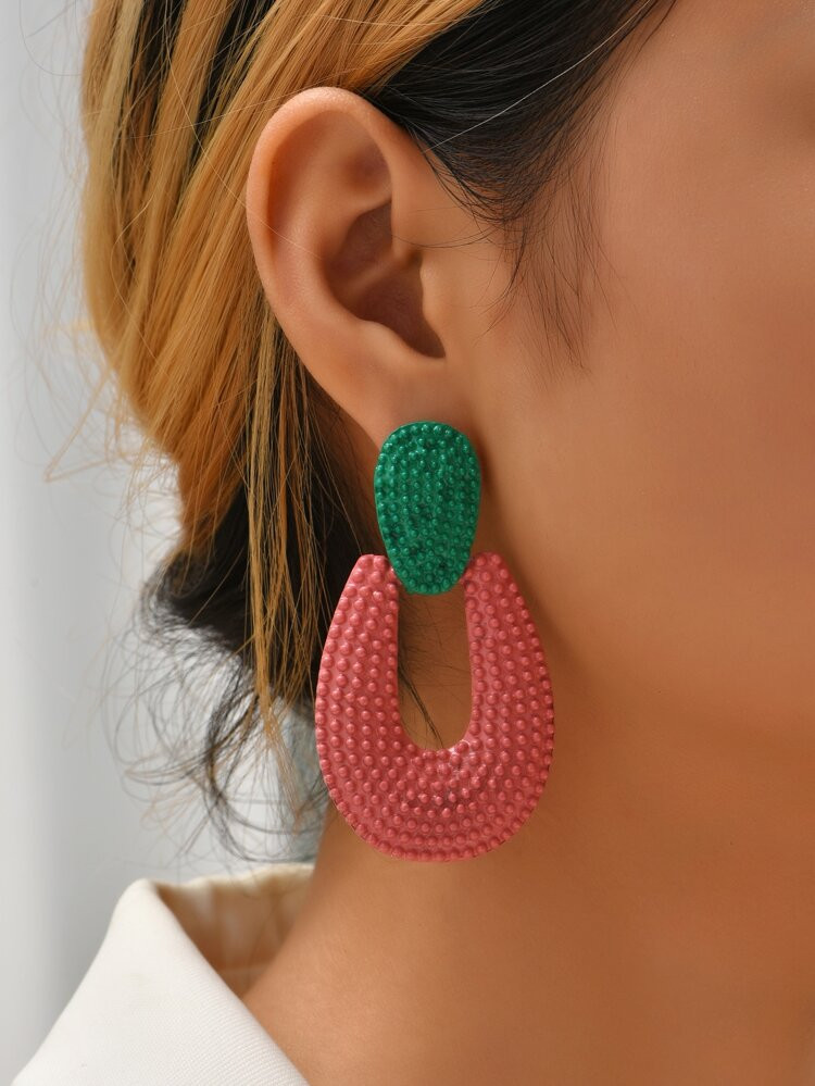Two Tone Earrings | SHEIN