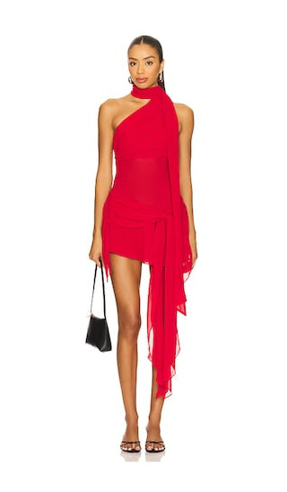 Cyrielle Dress in Red Love | Revolve Clothing (Global)
